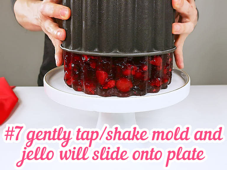 jellojoy · Black Cherry Jello Mold (2-Ingredient No-Bake Dessert)